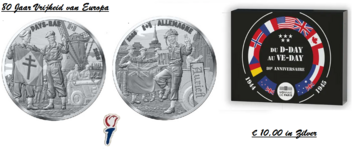 10 Euromunten VE-Day