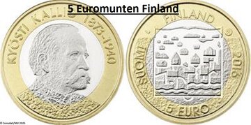 Finland 5 Euromunten