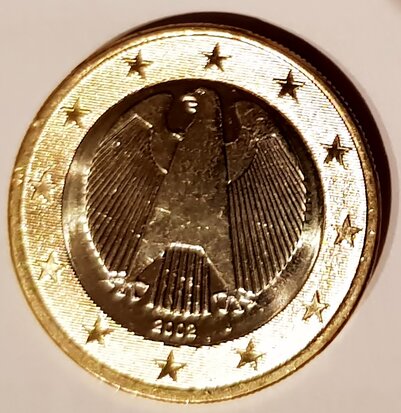 bron wenselijk Weglaten Duitsland 1 Euro J = Hamburg - coins4all