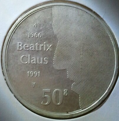 50 Gulden 1991, UNC