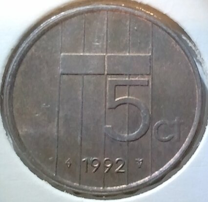 5 Cent 1992, UNC