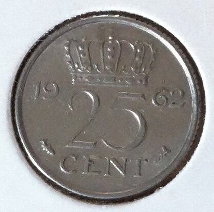 25 Cent 1962, UNC