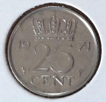 25 Cent 1971, UNC