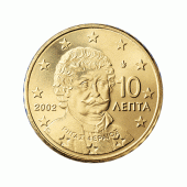 Griekenland 10 Cent Jaartal te selecteren