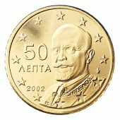 Griekenland 50 Cent Jaartal te selecteren