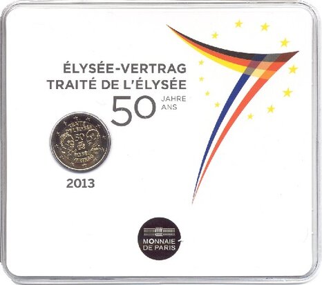 2013: Elysée verdrag in coincard