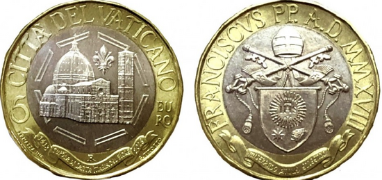  5 euro Kathedraal van Florence