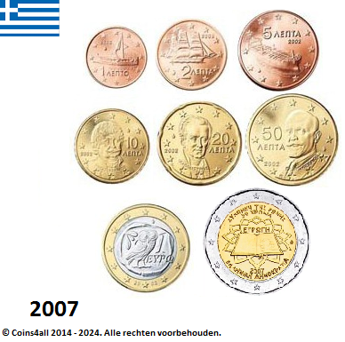 2007: met 2 euromunt Verdrag van Rome