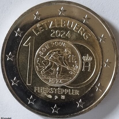 2024: 100ste verjaardag van de introductie van frankmunten