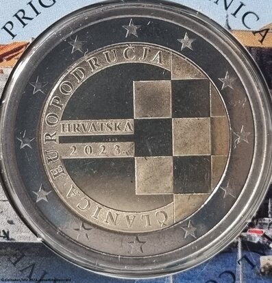 2023: Introductie van de euro als officiële munteenheid van Kroatië, BU
