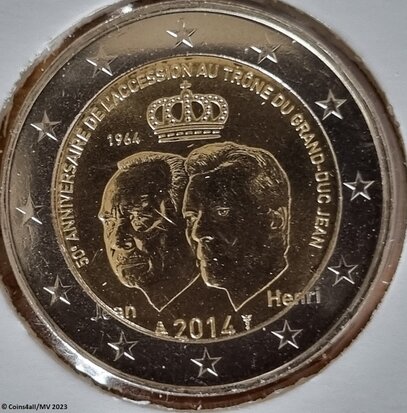 2014: 50ste verjaardag troonsbestijging Groothertog Jean