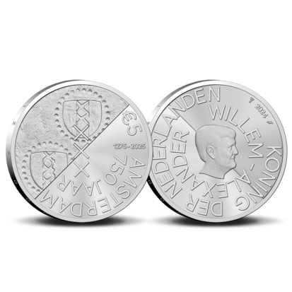 Nederland  5 euro 2024 "750 Jaar Amsterdam",  munt