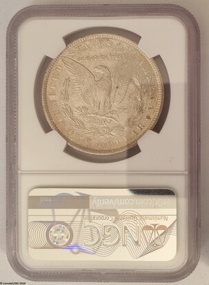 1 Morgan Dollar 1886, NGC MS63