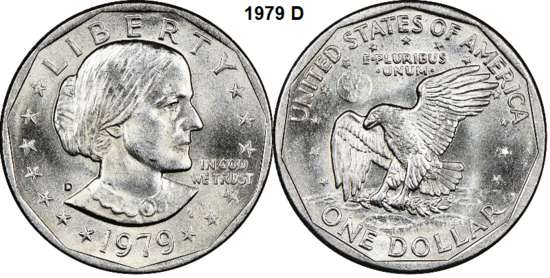 1979 D Anthony Dollar