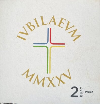 Italië 2 Euro 2025 "Heilig Jaar 2025", Proof