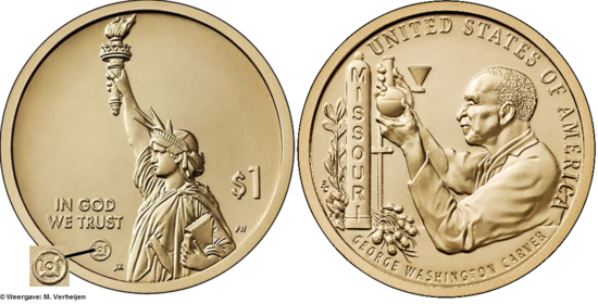 1 US Dollar 2024, Missouri