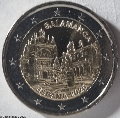 2025: oude binnenstad van Salamanca, UNC