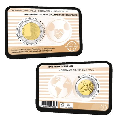 Coincard 2025: Staatsbezoeken van Finland - Diplomatie en Buitenlands Beleid