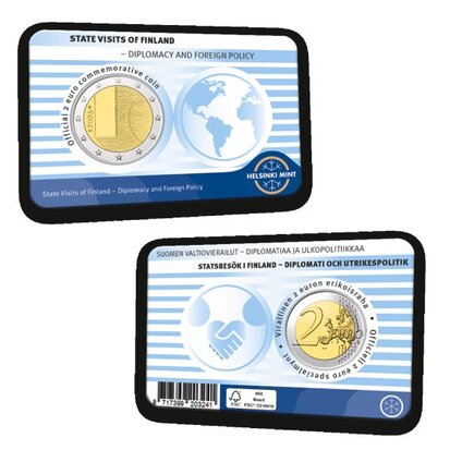 Coincard 2025: Staatsbezoeken van Finland - Diplomatie en Buitenlands Beleid