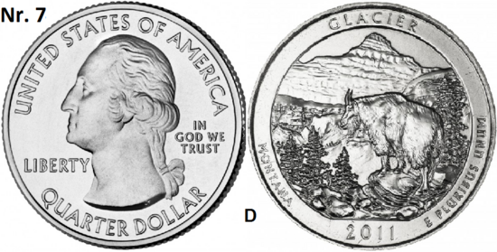 25 Cent 2011, Glacier National Park, Montana mmt D