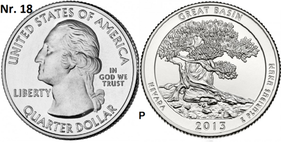 25 Cent 2013, Great Basin National Park, Nevada mmt P