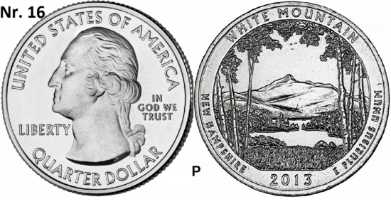 25 Cent 2013, White Mountain National Forest, New Hampshire mmt P
