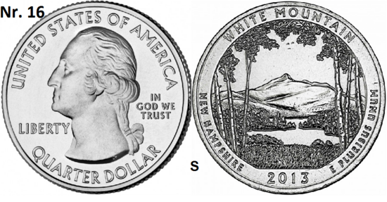 25 Cent 2013, White Mountain National Forest, New Hampshire mmt S