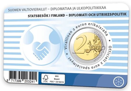 Coincard 2025: Staatsbezoeken van Finland - Diplomatie en Buitenlands Beleid