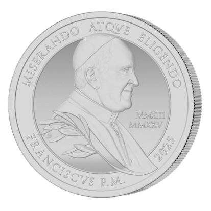 2025: 0,25 euro 'In memoriam Paus Franciscus', Proof