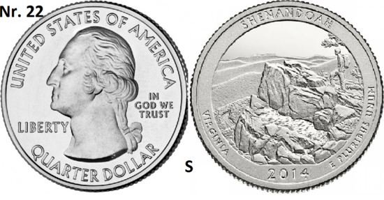 25 Cent 2014, Shenandoah National Park, Virginia mmt S