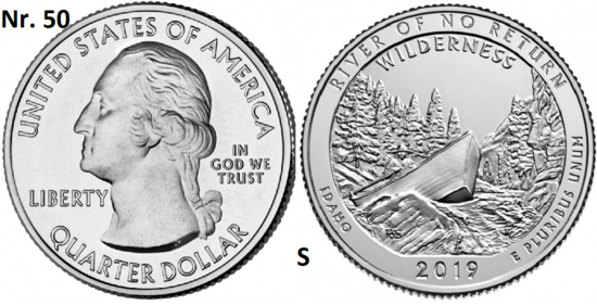 25 Cent 2019, Frank Church River of No return Wilderness, Idaho mmt S