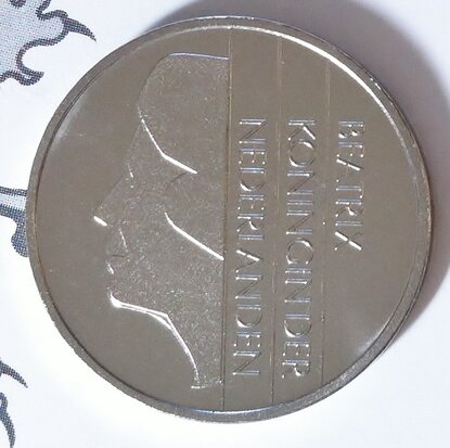 Beatrix 1 Gulden 1996, FDC