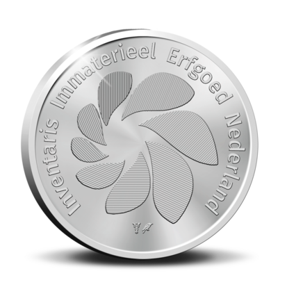 Nijmegen 100 jaar gaststad 4-Daagse, 1 OZ Zilver 0,999 Prooflike, Achterkant
