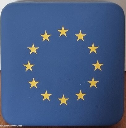 België 2 Euro 2025 "Circuit Spa Francorchamps", Proof in etui
