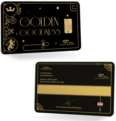 Nederland Goudbaar 1 gram 'Golden Goodness'