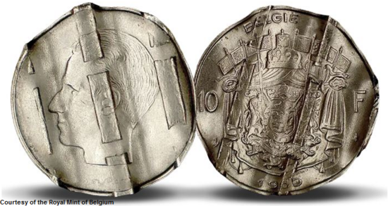 Munt: "10 Frank 1969-1979", wokkel