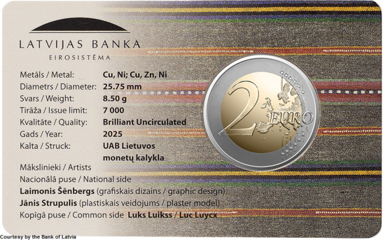 2025: Provincie Sēlija, BU in coincard