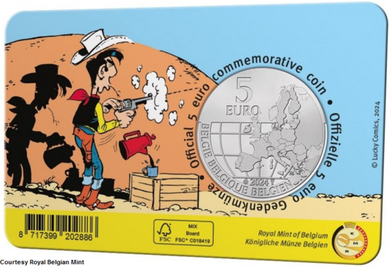 2024: Lucky Luke, achterkant