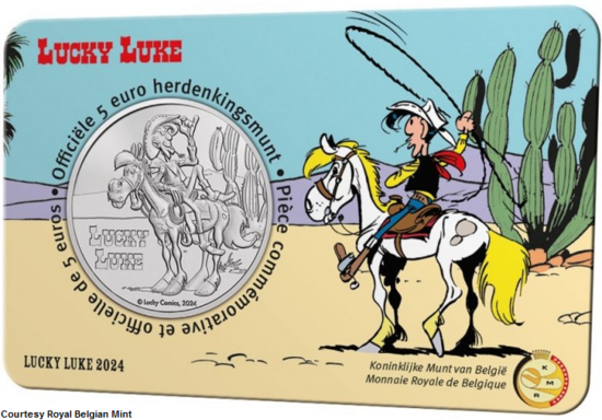 2024: Lucky Luke, voorkant
