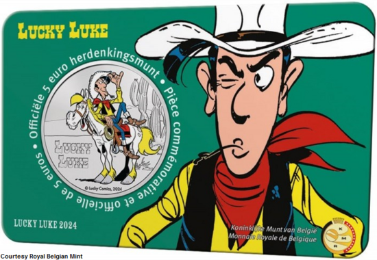 2024: Lucky Luke, voorkant