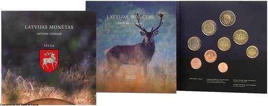 2025: BU set met bijzondere 2 euromunt: Provincie Sēlija