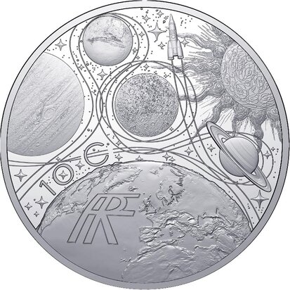 2025: Een Ruimteavontuur met Thomas Pesquet, Zilver Proof