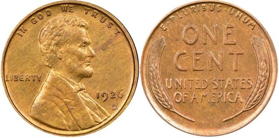 1 Cent 1926, D