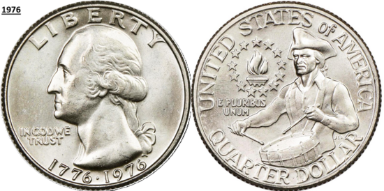 25 Cent 1976 P