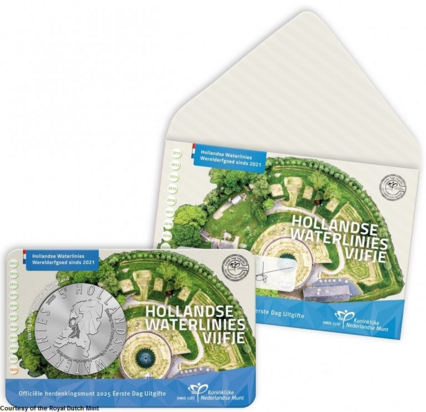 2025: Hollandse Waterlinies, EDU in coincard