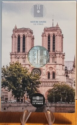 10 euro 2025 "Notre Dame", Zilver, verpakking