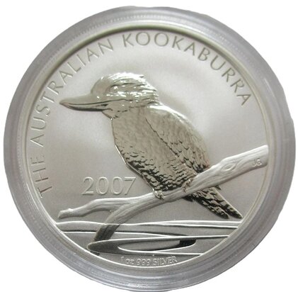 1 Dollar 2007, "Kookaburra"