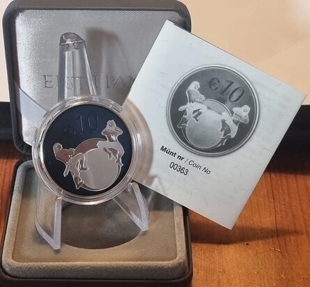 2011:  Estlands Toekomst, Proof in luxe cassette met COA