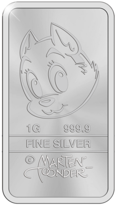 2026: Nederland zilverbaar '85 Jaar Tom Poes'