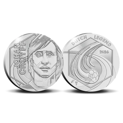 Nederland 1 Oz penning 2026: 'Johan Cruyff Legacy'